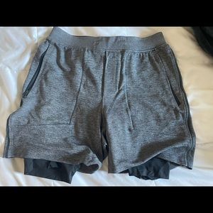 Lululemon textured tech short 7” *liner*